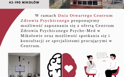 Dzień Otwarty Centrum Zdrowia Psychicznego